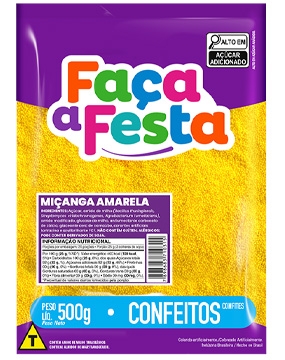 Miçanga Amarela 500g