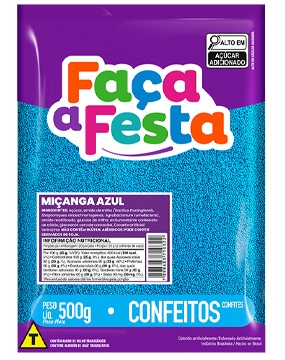 Miçanga Azul 500g