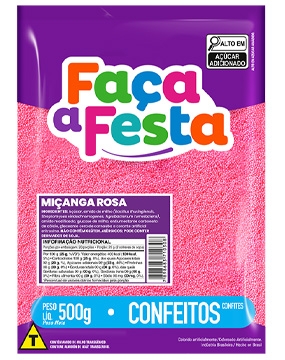 Miçanga Rosa 500g