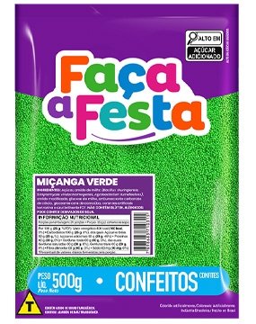 Miçanga Verde 500g