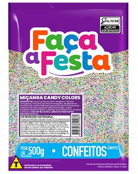 Miçanga Candy Colors 500g