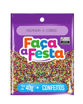 Miçanga 4 Cores 40g