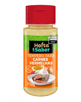 Tempero para Carnes Vermelhas 120g