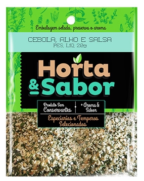 Cebolha, Alho e Salsa 20g