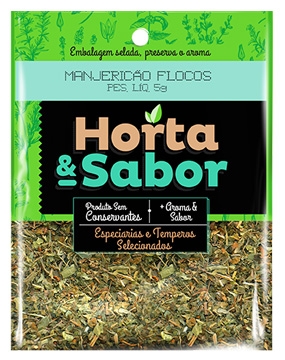 Manjericão em Flocos 5g