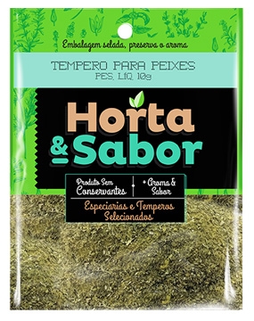 Tempero para Peixes 10g