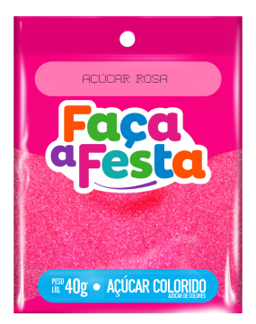 Pink Colored Sugar 40g