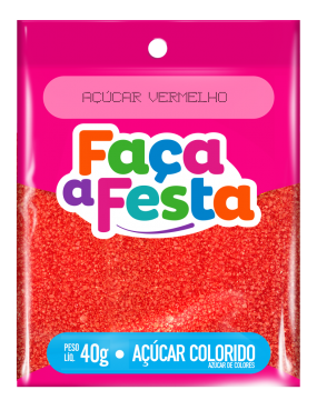 Red Colored Sugar 40g