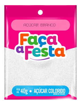 Azúcar de Color Blanco 40g