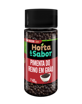 Pimienta Negra en Grano con Molinillo 45g