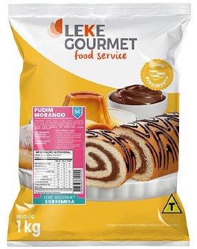 Pudim Sabor Morango 1kg