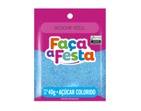 Açúcar Colorido Azul 40g