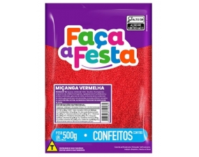 Miçanga Vermelha 500g