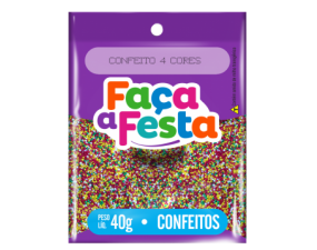 Mixed Colored Nonpareils 4 Colors 40g