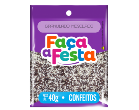 Chocolate & White Sprinkles 40g