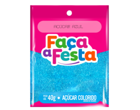 Blue Colored Sugar 40g