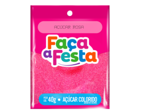 Pink Colored Sugar 40g