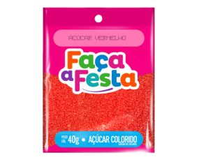 Red Colored Sugar 40g