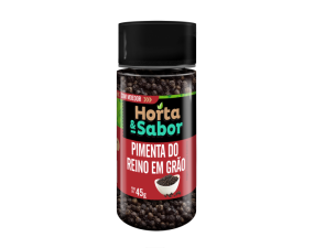 Black Pepper Grains with Grinder 45g