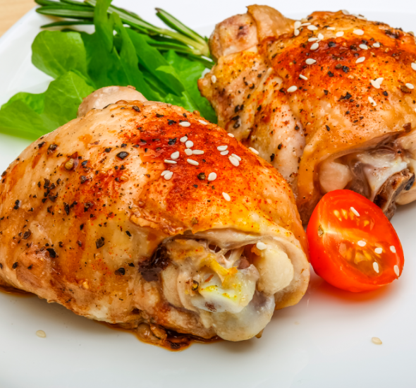 Sobrecoxa Fácil com Orégano