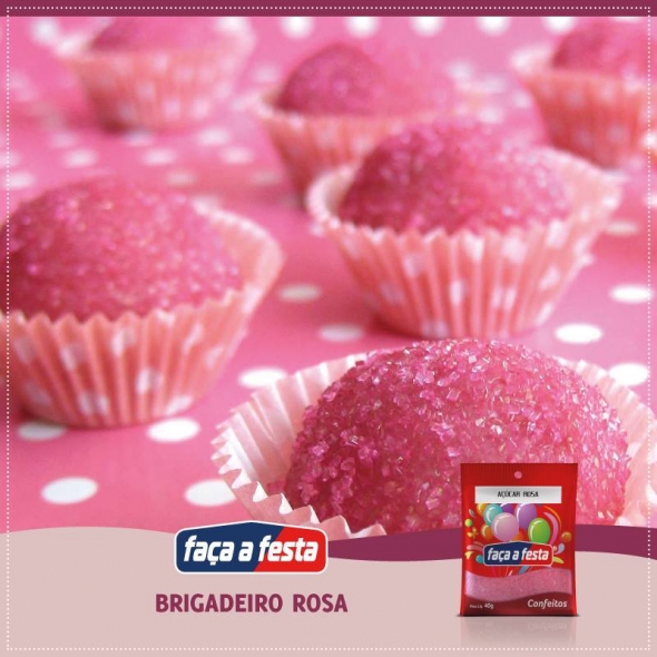 Brigadeiro Rosa de Morango