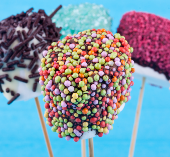 Pirulito de Marshmallow