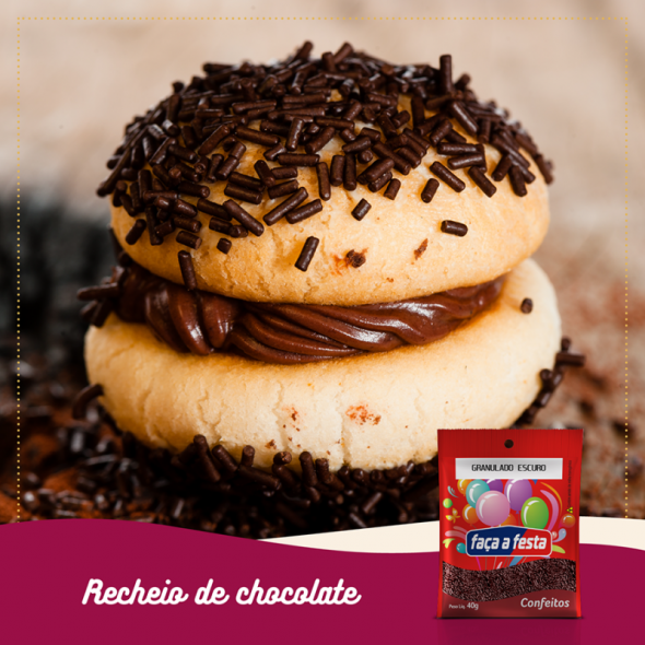 Recheio para Bolacha Amanteigada