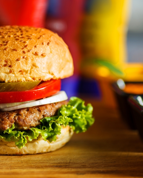 Hambúrguer Gourmet Caseiro 