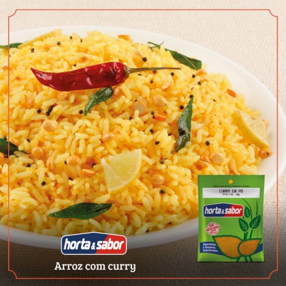 Arroz ao Curry