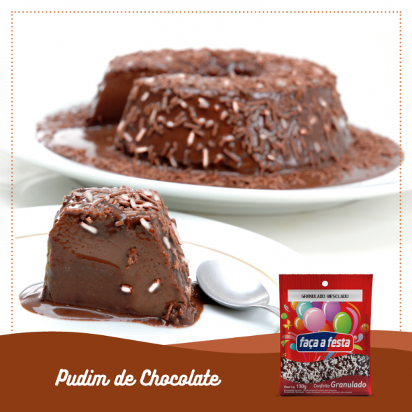 PUDIM DE CHOCOLATE