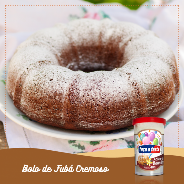 BOLO DE FUBÁ