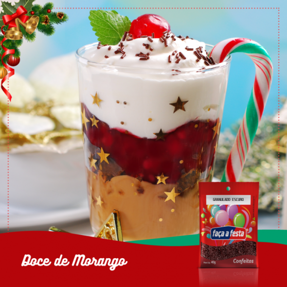 DOCE DE MORANGO COM CHANTILLY