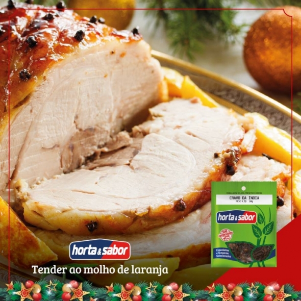 TENDER COM MOLHO DE LARANJA