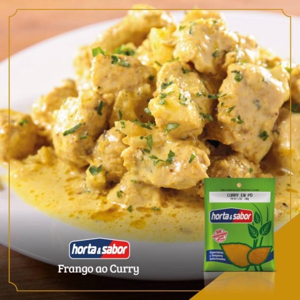 FRANGO AO CURRY 