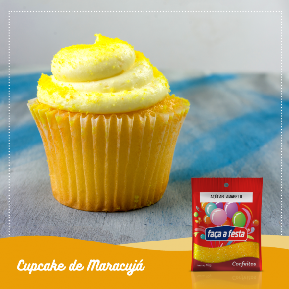 CUPCAKE DE MARACUJÁ
