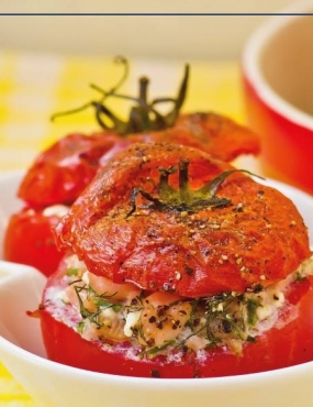 Tomate Recheado Assado