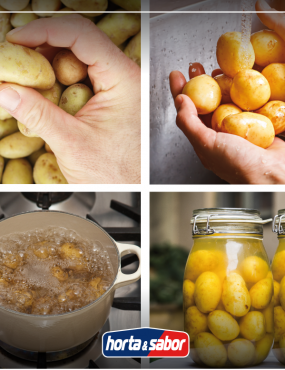 Batatinhas em Conserva