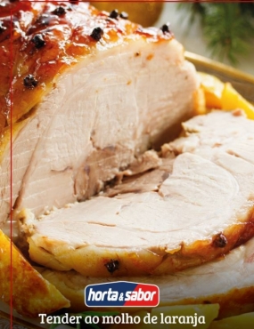 TENDER COM MOLHO DE LARANJA